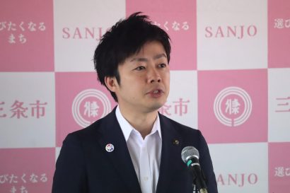 「ポジティブな方向に繋がっている」新潟県三条市の滝沢市長が２１日に開催する「二十歳を祝う会」について言及