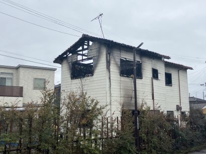 【住宅火災】新潟市西区山田の木造２階建て住宅で火災が発生、現在消火活動中