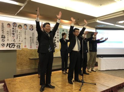 【2023統一地方選】新潟県議選新潟市中央区選挙区　国民民主党現職の上杉知之氏（54歳）の４期目の当選が確実に