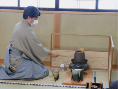 お寺で楽しむ風流なひと時「結の茶会」　徳聖寺で開催（新潟県長岡市）