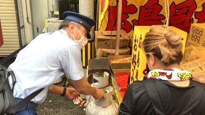 【火災予防】火元をチェックし最高の夏祭りに、新潟市西蒲消防署が「巻夏まつり」の前に露店を検査