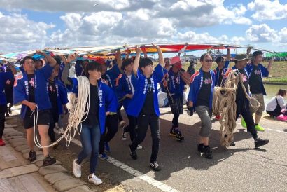 【人気記事】新潟市南区で初夏を彩る風物詩「白根大凧合戦」が開催中、新潟県の花角知事も観戦（再掲載）