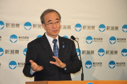 【年度内に調査】花角知事、柏崎刈羽原発の再稼働による経済波及効果について言及する