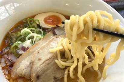 【キシャメシ】10月3日　免許センターの食堂で海老塩豚骨ラーメン、海老の甘みを堪能する