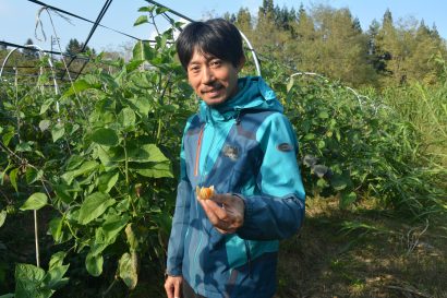 【食用ほおずき栽培】新潟県上越市出身で農家の塩崎稔さん（妙高市在住）　化学農薬・化学肥料を使わない農業実践＜再掲載＞