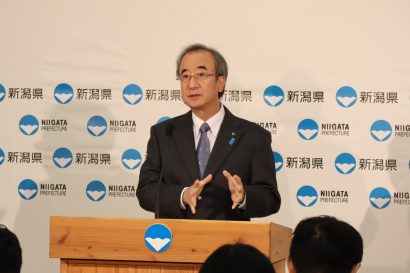 【今夏の高温・渇水は一種の災害】新潟県の花角英世知事が32億円の補正予算編成を発表、農林水産物への影響緩和や持続可能な農業経営を支援