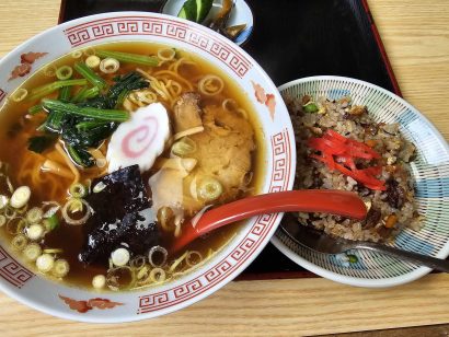 【キシャメシ】黒チャーハンとは？町中華とラーメン屋さんの違い分かりますか？食堂幸来軒（新潟県阿賀野市）