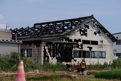 【続報・遺体の身元が判明】新潟県燕市内の工場兼事務所が全焼、現場から年齢不詳の遺体