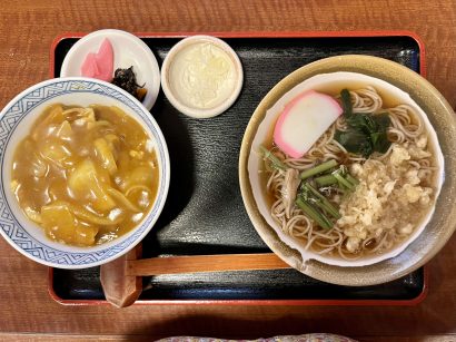 【キシャメシ】そば屋のカレーってポテンシャル高いよね！？「そば処 山よし（新潟市西区）」のカレー丼セット