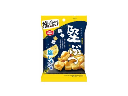 【瀬戸内産レモンの酸味と香り】亀田製菓（新潟市江南区）、「堅ぶつ 塩レモン味」を期間限定発売