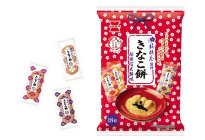 話題のコラボ商品「きなこ餅 桔梗信玄餅味」が12月23日から全国発売、岩塚製菓（新潟県長岡市）