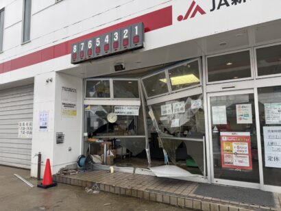 高齢ドライバーの事故…80代男性がガソリンスタンドに突っ込む（新潟市西区）